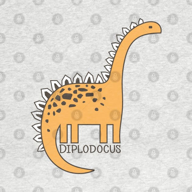 Dinosaur Diplodocus by AliJun